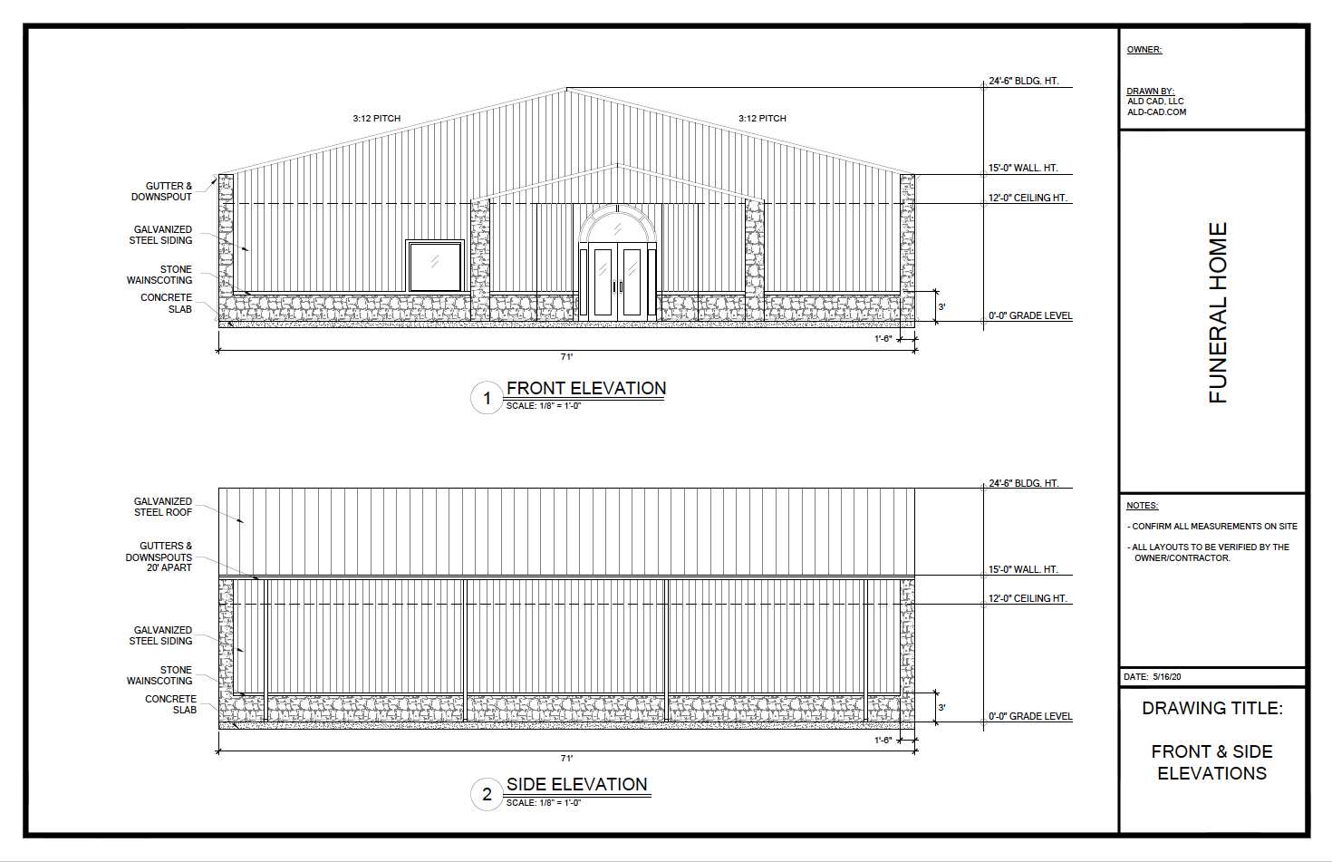 Exterior Elevations 1