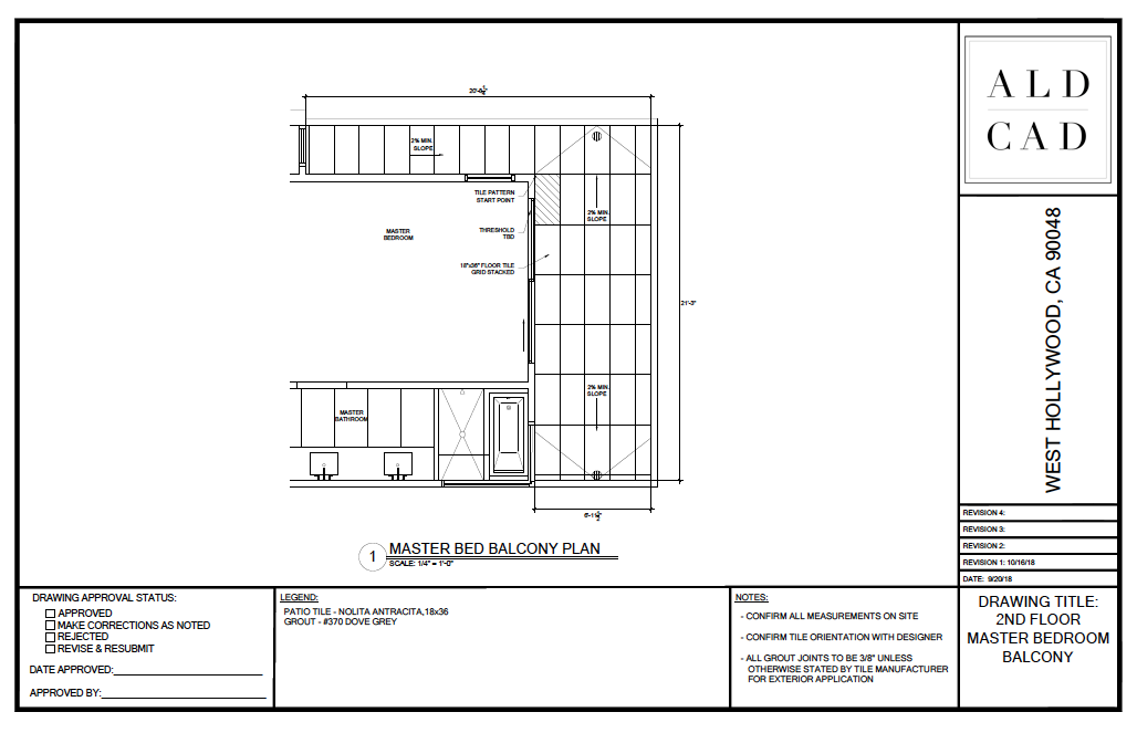 West Hollywood plan 16